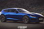 2021 Jaguar F-Type Shooting Brake Looks Even Better Than the Coupe