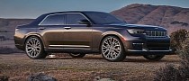 2021 Jeep Grand Cherokee L Gets Turned Into a Sexy Sedan by YouTube Artist