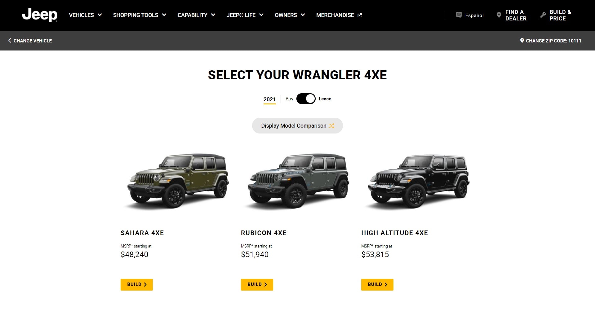 2021 Jeep Wrangler 4xe Configurator Goes Live, Plug-In Option Costs From  $48,240 - autoevolution
