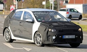 2021 Kia Rio Facelift Spied for the First Time