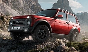 2021 Lada Niva Bronto (Not Bronco) Launched in Russia As Capable 4x4
