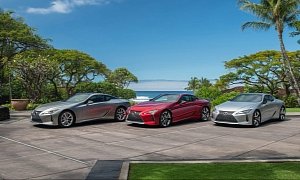 2021 Lexus LC Adds Active Cornering Assist, Android Auto, Two New Paint Colors