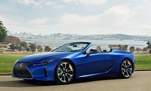 2021 Lexus LC Finally Gets Convertible Option, Inspiration Series Also Announced