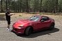 2021 Mazda MX-5 Miata RF 6MT Challenges Tesla Model 3 SR AWD to 60-MPH Showdown