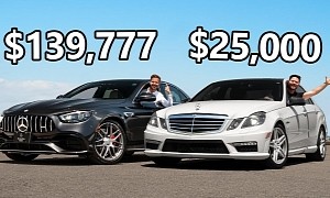 2021 Mercedes-AMG E 63 S Compared to 2010 E 63 AMG, Cost Is a Big Factor
