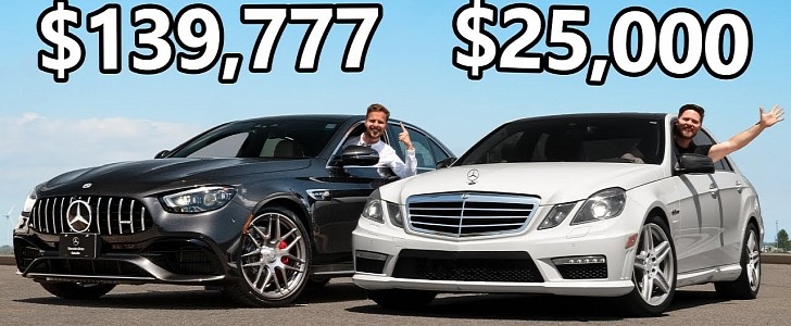 2021 Mercedes-AMG E63 S Compared to 2010 E63 AMG, Cost Is a Big Factor