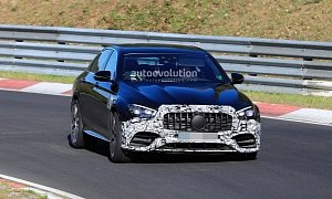 2021 Mercedes-AMG E 63 Shows Fresh Look at the Nurburgring