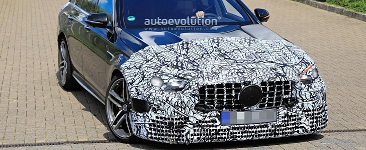 2021 Mercedes-AMG E63 Wagon Shows Epic Facelift Look at the Nurburgring