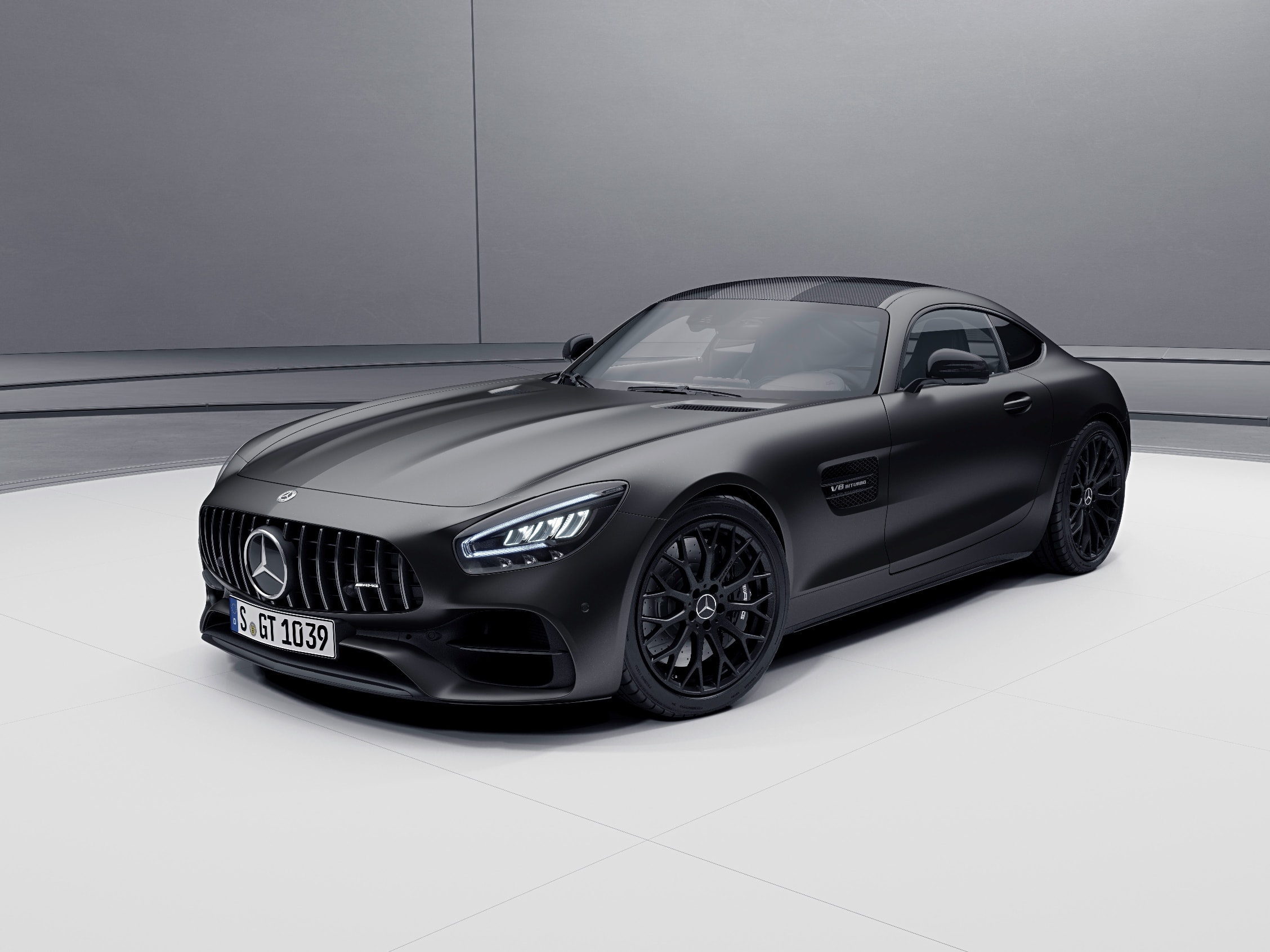 2021 MercedesAMG GT “Stealth Edition” Rocks Black Design Elements