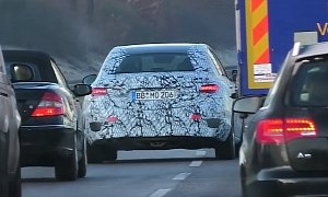 2021 Mercedes-Benz C-Class W206 Prototype Finally Shows Production Taillights