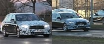 2021 Mercedes-Benz E-Class Facelift Prototypes Show Two Different Grilles