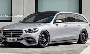 2021 Mercedes-Benz S-Class Rendering Shows Bipolar AMG/T-Modell Conversion