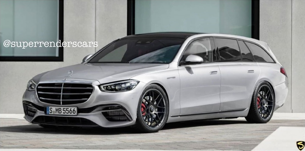21 Mercedes Benz S Class Rendering Shows Bipolar Amg T Modell Conversion Autoevolution