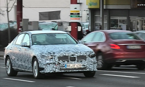 2021 Mercedes C-Class Spied in Germany, Combines Hybrid Tech With Sporty Looks