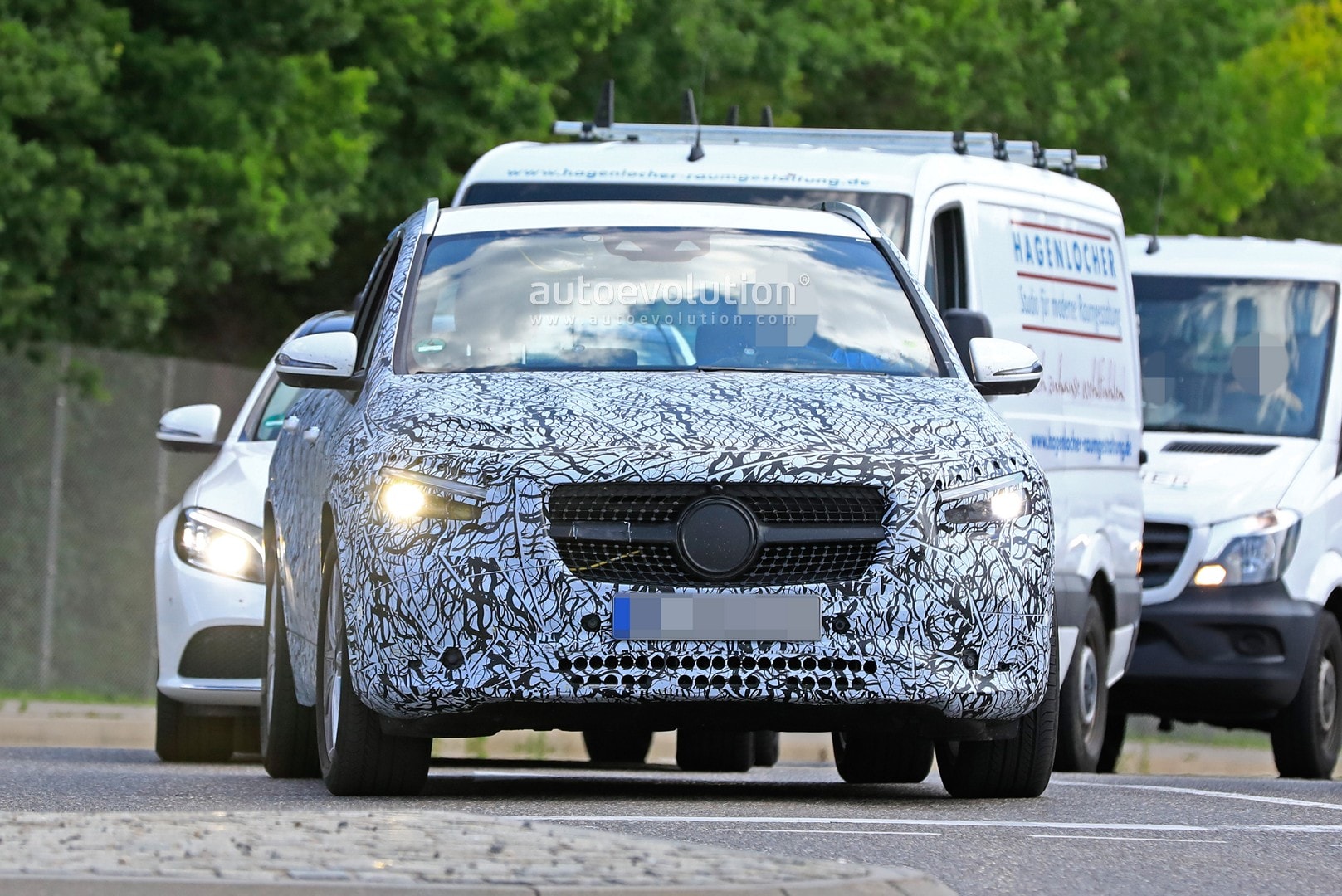 2021 Mercedes Gla Class Interior Spied For The First Time