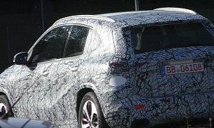 2021 Mercedes GLA-Class Spied from Behind, Shows Taillights