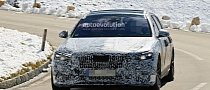 2021 Mercedes-Maybach S-Class Starts Testing in the Alps, Finds Snow