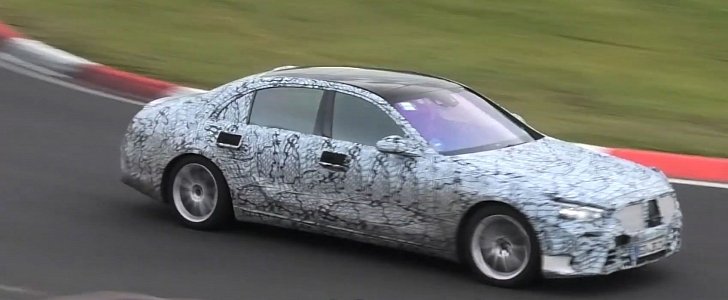 2021 Mercedes S-Class Spied at the Nurburgring, Glides Over Track