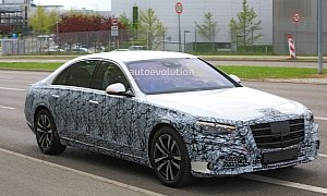 2021 Mercedes-Benz S-Class Spied With Less Camo
