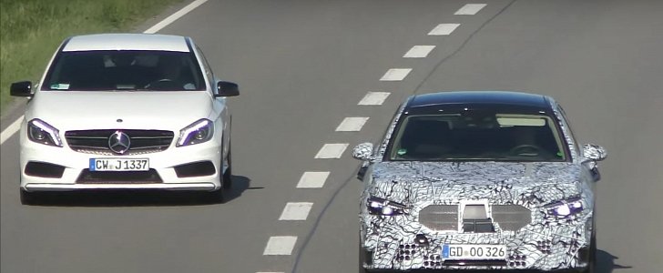 2021 Mercedes S-Class (W223) Looks Big, Spied in German Traffic