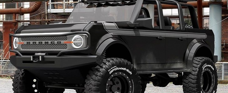 2021 Midnite Edition Ford Bronco by Maxlider Brothers Customs