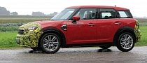 2021 MINI Countryman Spied With Union Jack LED Taillights