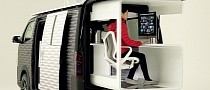 2021 Nissan NV350 Office Pod Concept Makes Working From Home a Dream