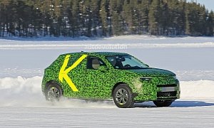 2021 Opel Mokka X Spied With Acid Camo, Looks Like a Citroen