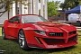 2021 Pontiac Firebird Puts Big Red Nose on Modern Muscle Car-Rendered Body