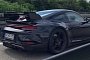 2021 Porsche 911 GT3 (992) Spotted in Traffic, Has Dramatic Rear Wing