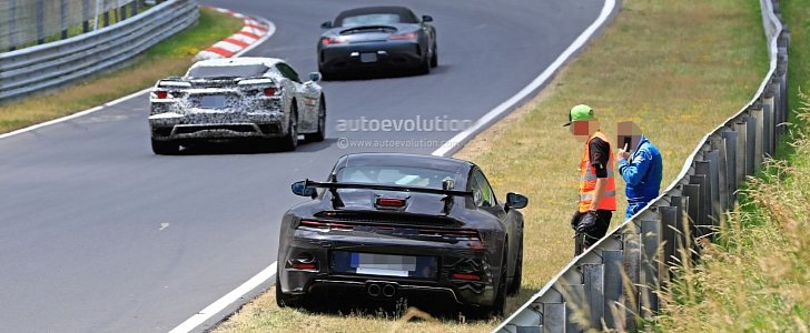 2021 Porsche 911 GT3 on Nurburgring