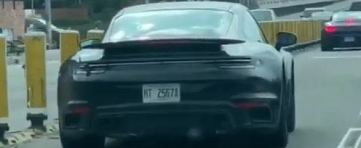 2021 Porsche 911 Turbo Prototype Shows Production Design