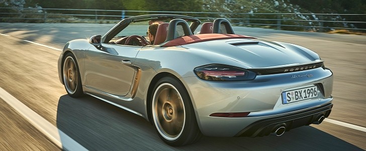 photo of 2021 Porsche Boxster '25 Years' Harks Back to a Couple of Precious Moments image