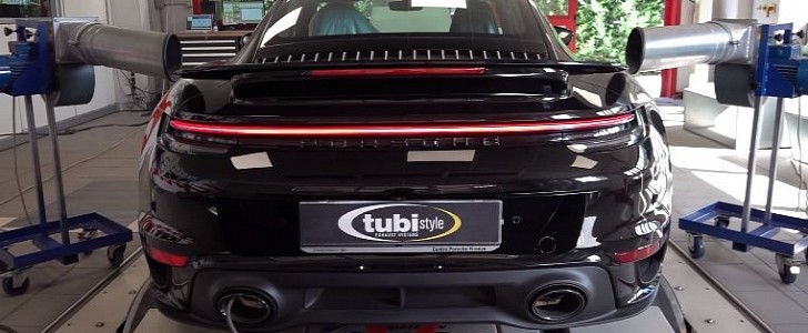 2021 Porshe 911 Turbo S Comes Alive with Tubi Style Exhaust, Popcorn Too