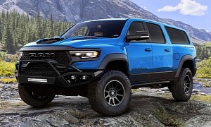 2021 Ram 1500 TRX Hennessey Mammoth 1000 SUV Rolls Out With Seven Seats