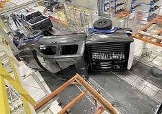 2021 Ram TRX Inexplicably Falls on Driver's Side on the Assembly Line