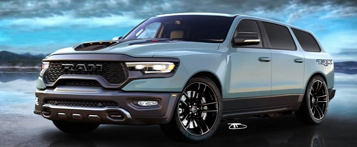 2021 Ram TRX Turned into "Magnum Hellcat" Wagon by YouTube Artist