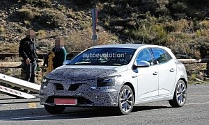 2021 Renault Megane Facelift Spied Testing New Engines, Possible EV