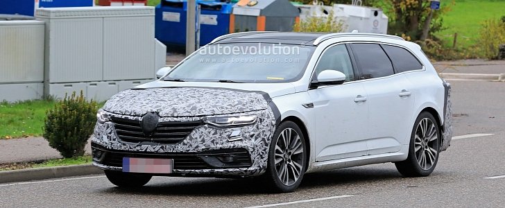 2021 Renault Talisman Spied With New Features on Wagon Body