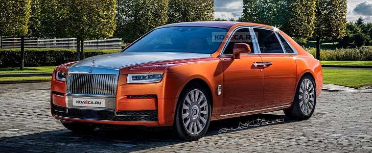 2022 Rolls-Royce Ghost Gets Accurately Rendered