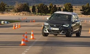 2021 SEAT Arona Learned New Tricks When the Moose Test Is Concerned, Test Shows
