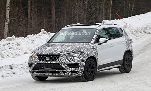 2021 SEAT Ateca Facelift Spied With Cupra Leon Hybrid's Wheels
