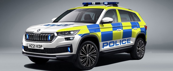 2021 Skoda Kodiaq UK Police