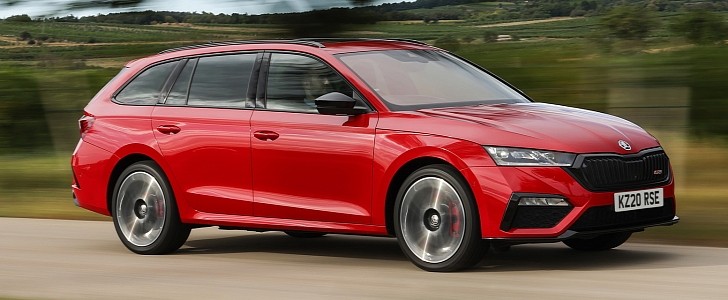 2021 Skoda Octavia vRS 2.0 TSI Launched in Britain, TDI and iV on the Way