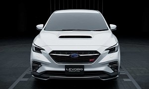 2021 Subaru Levorg STI Sport Prototype Isn't Your Average Family Wagon
