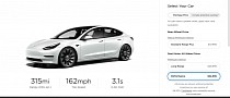 2021 Tesla Model 3 Gets Up to 353 Miles Max Range, Performance Hike