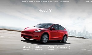 2021 Tesla Model Y Range Boosted 10 Miles, Long Range AWD Offers 326 Miles