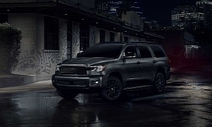 2021 Toyota Sequoia Nightshade is Pitch Black, TRD Pro Model Adopts Lunar Rock