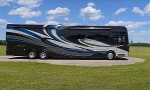 2021 Tuscany Motor Coach Is Massive, Luxurious, and Truly a Home on Wheels