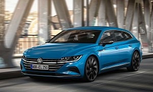 2021 Volkswagen Arteon Gets 1.5 Turbo and 197 HP 2.0 TDI in the UK